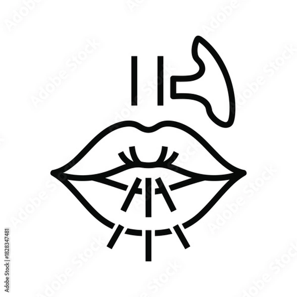 Fototapeta Speak Loudly and Clearly with Confidence, Voice Amplification for Powerful Communication, Project Your Voice, Be Heard, Empower Your Message!