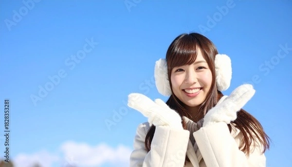 Obraz 冬のイメージカット