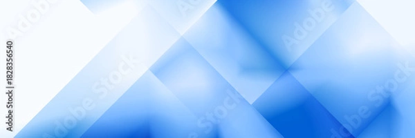 Obraz Abstract pattern blue shape gradient design background.