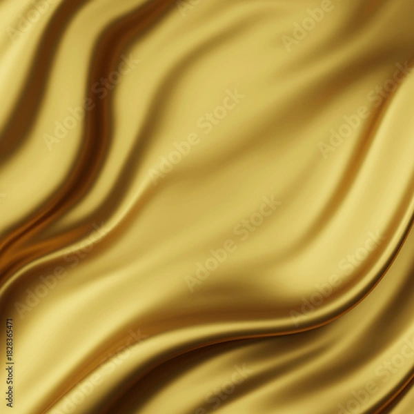 Obraz Luxury gold fabric background 3d render