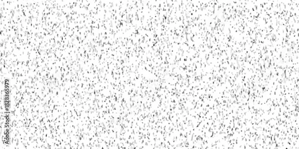 Fototapeta seamless ink quart grunge white wall concrete mosaic splatter distressed black and white terrazzo floor tail bathroom, kitchen limestone texture.	