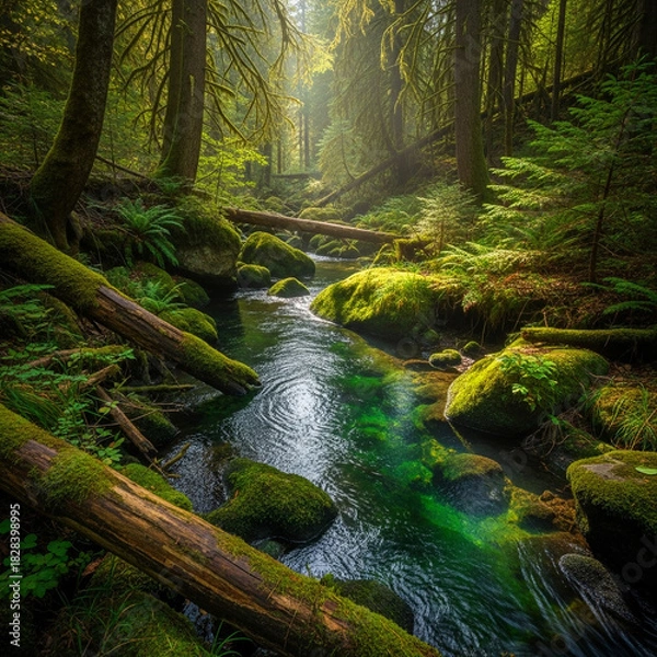 Obraz 출입제한 구역인 천연 자연 구역 초입길