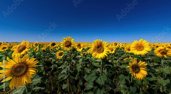Obraz Silhouette of male singer holding microphone on stage, vibrant bokeh lights in background; live music performance concept.