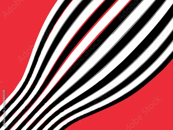 Fototapeta aesthetic liquid abstrck gradient background with dynamic shape