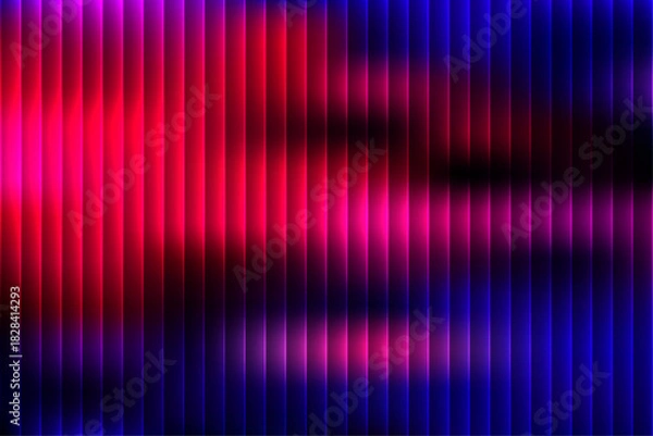 Fototapeta Colorful Vertical Stripes with Smooth Gradient Flow – Ideal for Digital Architecture, Modern UI Concepts, and Visual Storytelling in Data-Driven Creative Assets