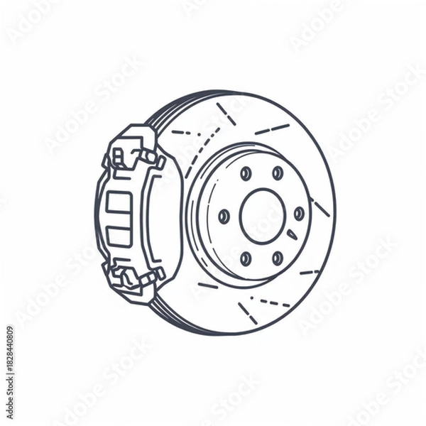 Obraz vector illustration of a camera