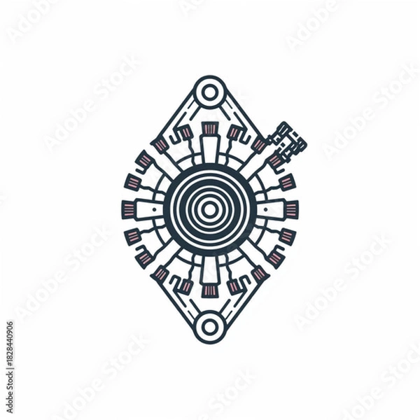 Obraz celtic ornament vector illustration