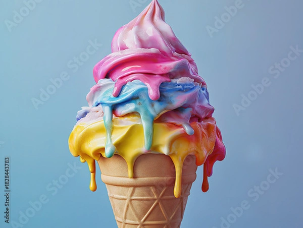 Obraz Let Ice Cream Bring Calmness to Your Day