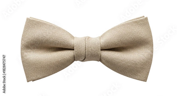 Fototapeta Unique bow tie made from old book pages on black background