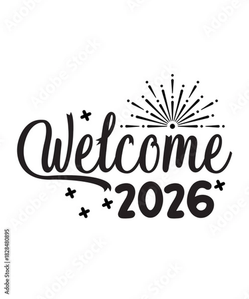 Fototapeta Happy New Year,Happy New Year Svg, 2022 new year Svg, New Year Shirt Svg, New Year Svg, Merry Christmas Svg, Christmas gift idea, Png Dxf Cut Files Cricut,Happy New Year SVG Bundle Cut Files, Hello 20