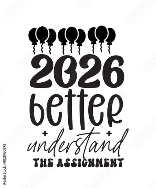 Fototapeta Happy New Year,Happy New Year Svg, 2022 new year Svg, New Year Shirt Svg, New Year Svg, Merry Christmas Svg, Christmas gift idea, Png Dxf Cut Files Cricut,Happy New Year SVG Bundle Cut Files, Hello 20