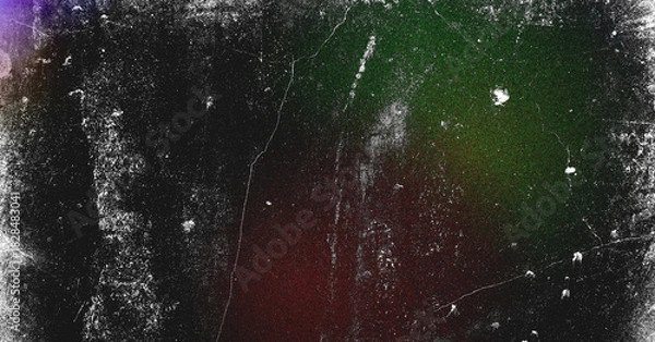 Fototapeta Abstract Dark Background with White Particles and Subtle Color Gradients Abstract background