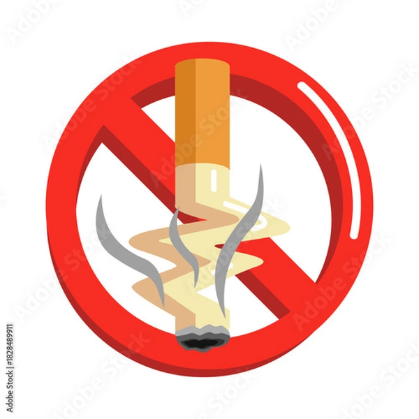 Obraz no smoking sign	
