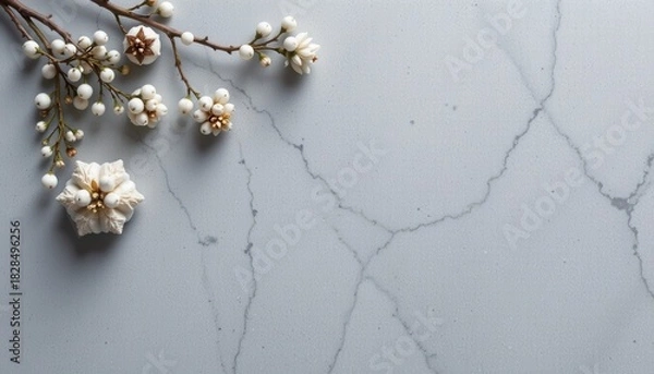 Fototapeta frosted silver grey 200: winter steel grey, fine crystalline grain, subtle overhead frost gleam, accented with transparent sheen spots, composition: balanced vertical layout, use: spa brand visual