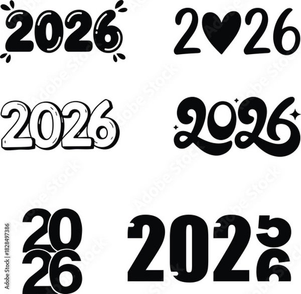 Fototapeta Abstract geometric pattern with vibrant color accents and clean lines