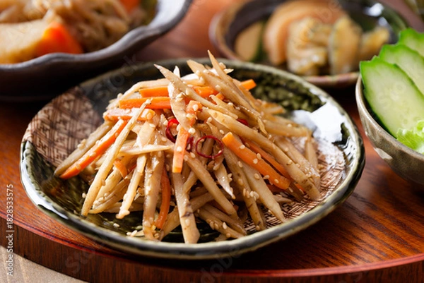 Obraz きんぴらごぼう