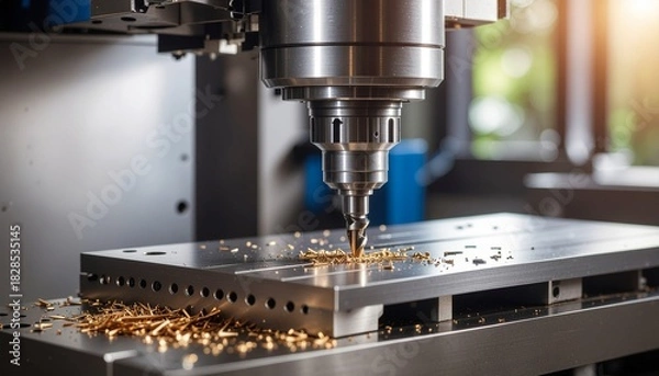 Obraz milling machine in the machine