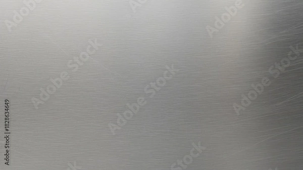 Fototapeta Sleek brushed metal texture for modern design projects, offering a sophisticated, industrial aesthetic for backgrounds and overlays in commercial applications