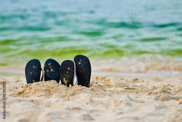 Obraz sand sandals