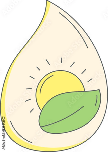 Fototapeta Healthy Lifestyle and Fresh Fruit Concept Vector Illustration Set: Diet, Immunity, Smoothies, Juice, and Food Prep Graphics