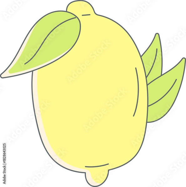 Fototapeta Healthy Lifestyle and Fresh Fruit Concept Vector Illustration Set: Diet, Immunity, Smoothies, Juice, and Food Prep Graphics