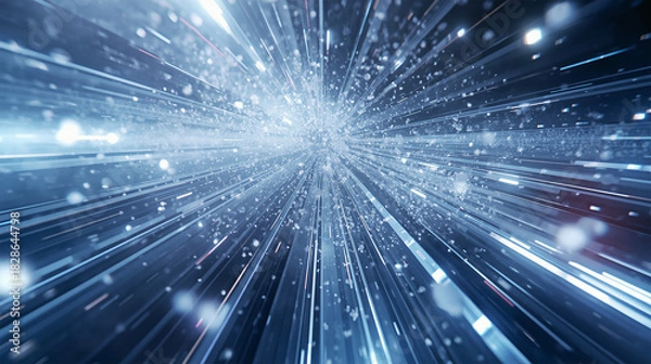 Fototapeta Hyper-Technology Motion Background