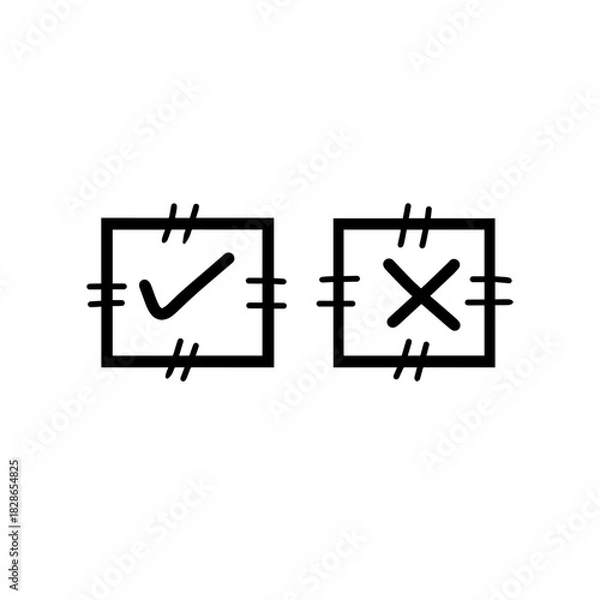 Obraz tic tac toe
