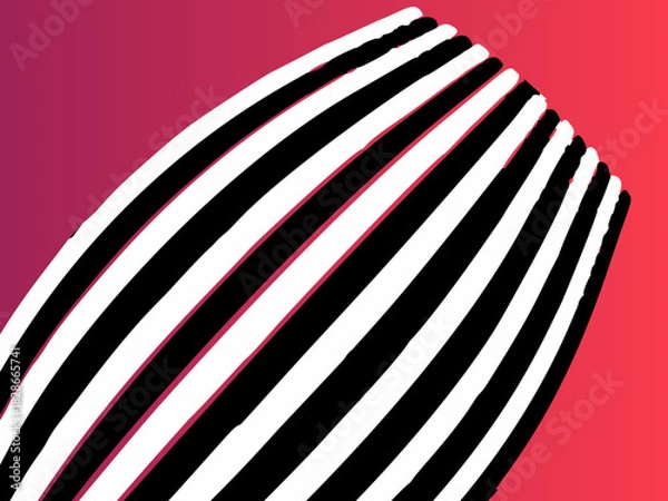 Fototapeta aesthetic liquid abstrck gradient background with dynamic shape