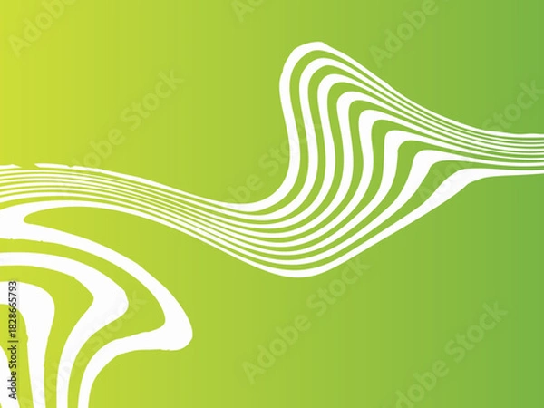 Fototapeta aesthetic liquid abstrck gradient background with dynamic shape