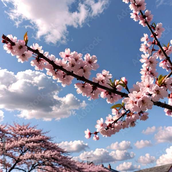 Fototapeta Spring Blossoms in Full Bloom