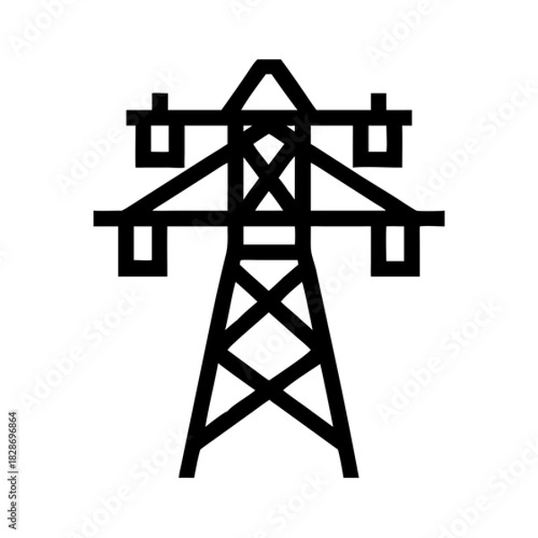 Obraz Electrical Power Pole