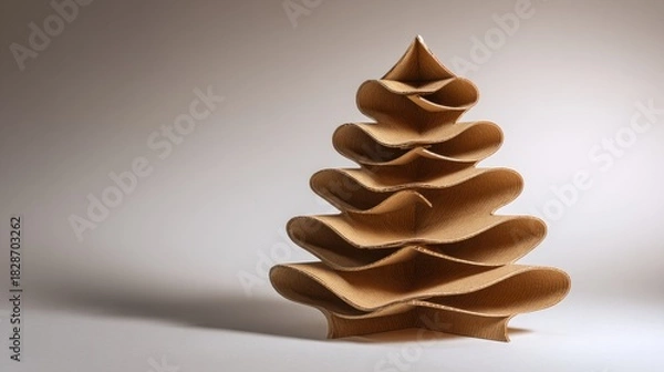Obraz Unique cardboard tree art