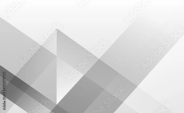 Obraz 幾何学模様　グレー　デザイン背景