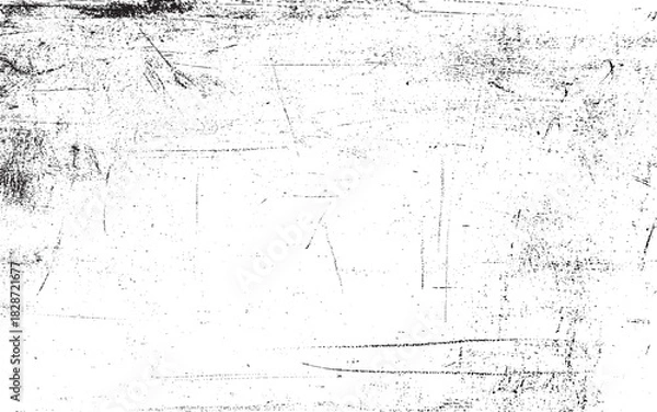 Obraz Vector texture grunge abstract distress overlay effect. 