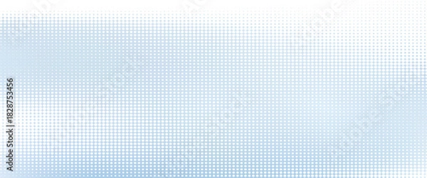 Obraz Blue dotted abstract studio room. Limbo light background modern abstract design art