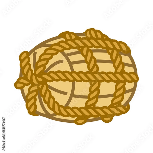 Fototapeta 米俵　クリップアート