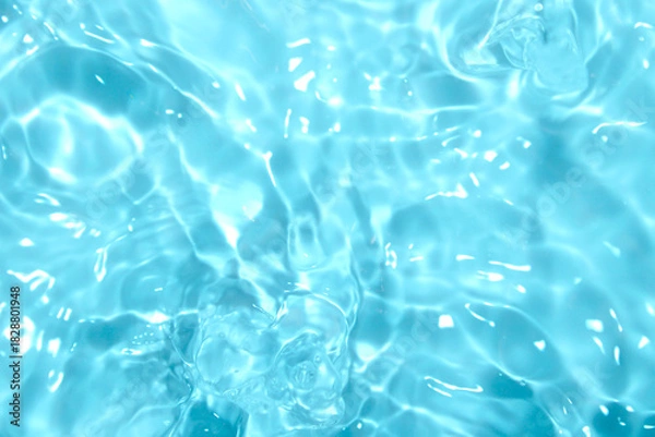 Obraz Clear blue natural waves with a shimmer.