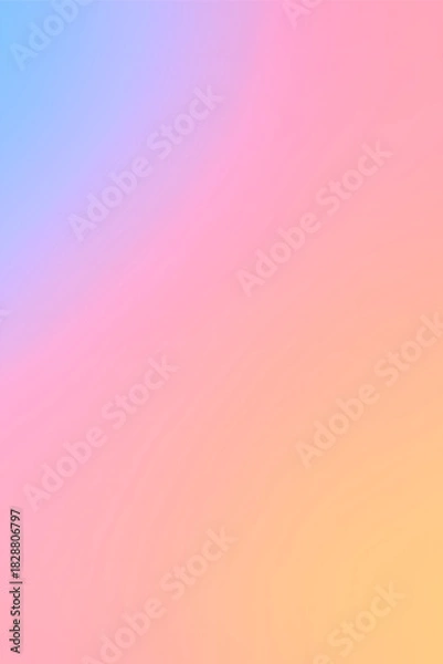 Fototapeta Colorful Soft Gradient Abstract Background