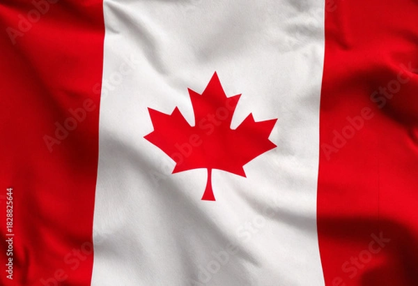 Fototapeta flag of canada background