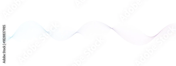 Fototapeta Modern wave design for digital backgrounds and creative projects with vibrant color