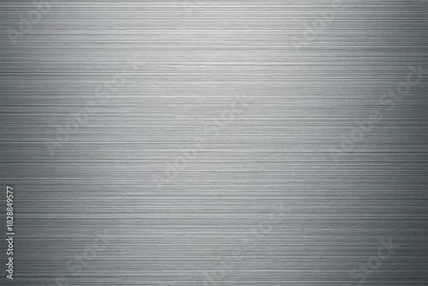 Obraz Sleek Brushed Metal Texture with Horizontal Grain