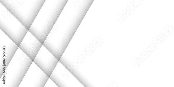 Fototapeta Abstract modern geometric diagonal lines background with grey and white square Element on light silver modern design for poster, banner, wallpaper, mockup, flyer, and report. Vector illustration.