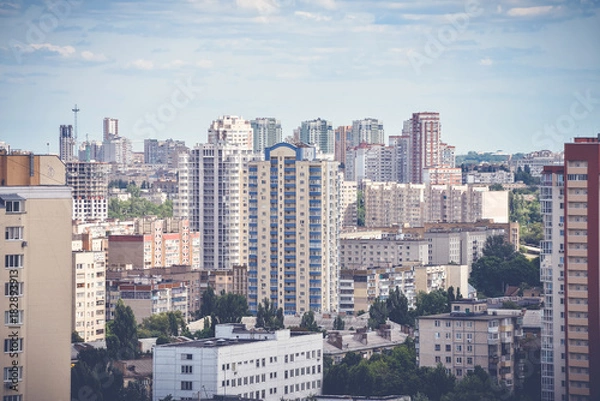 Fototapeta Kiev, top view