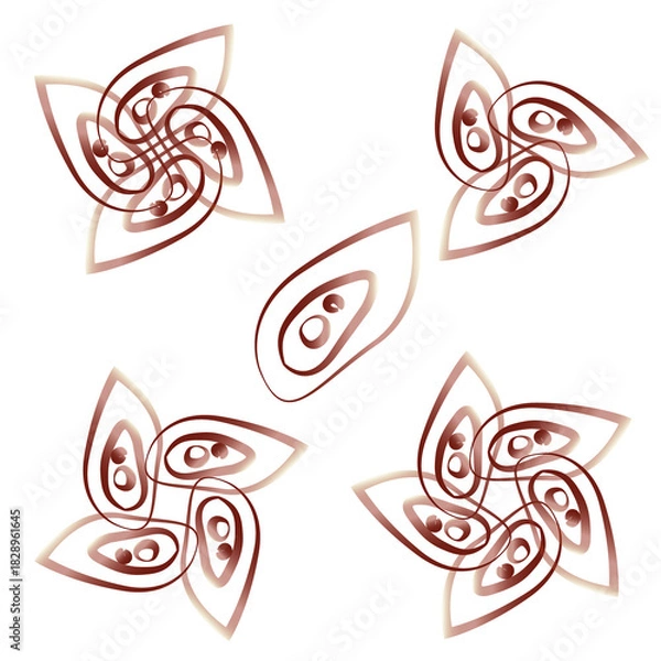 Obraz Abstract seamless pattern background (wallpaper)