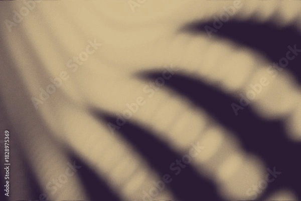 Obraz Abstract halftone background with surreal tentacles