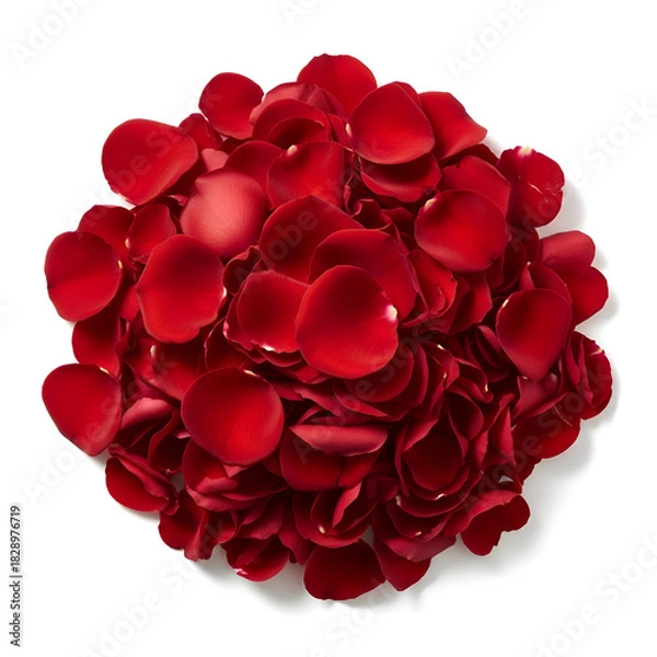 Obraz Pile of Red Rose Petals