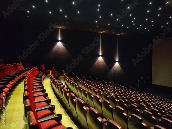 Obraz cinema auditorium with seats