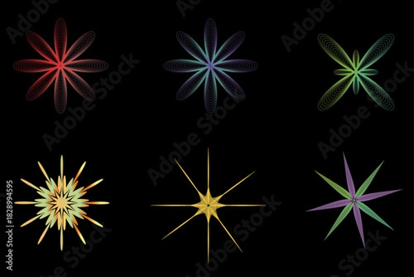 Obraz Firework flower