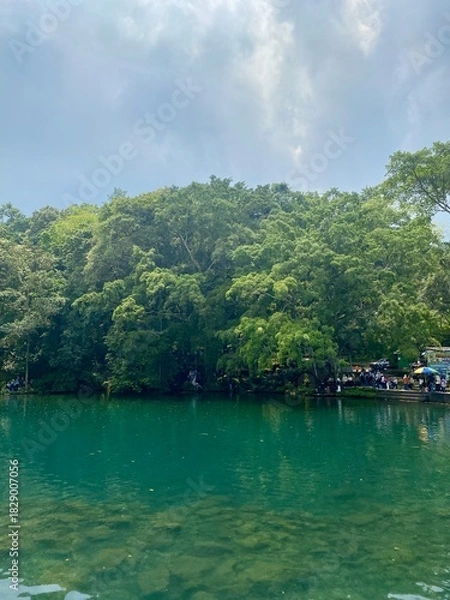 Obraz boat on the river