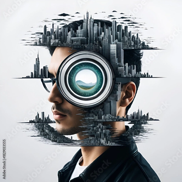 Obraz Distorted vision